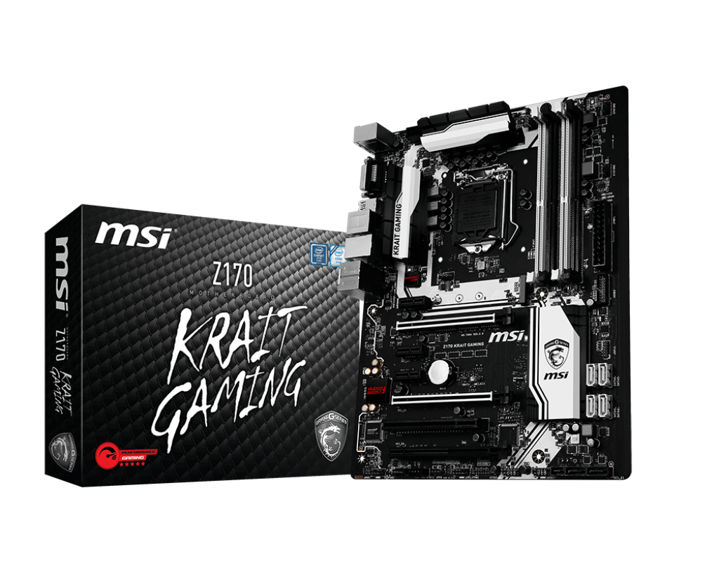 MSI Z170 Krait Gaming Motherboard Specifications On MotherboardDB